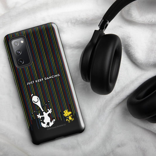 Peanuts Just Keep Dancing Samsung Phone Case-12