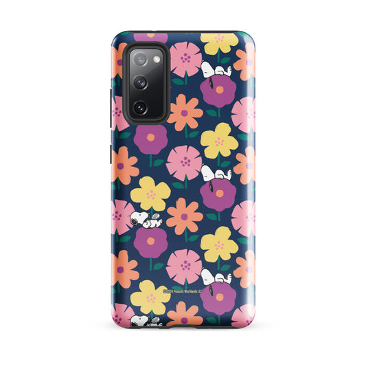 Peanuts Snoopy Floral Samsung Case-12