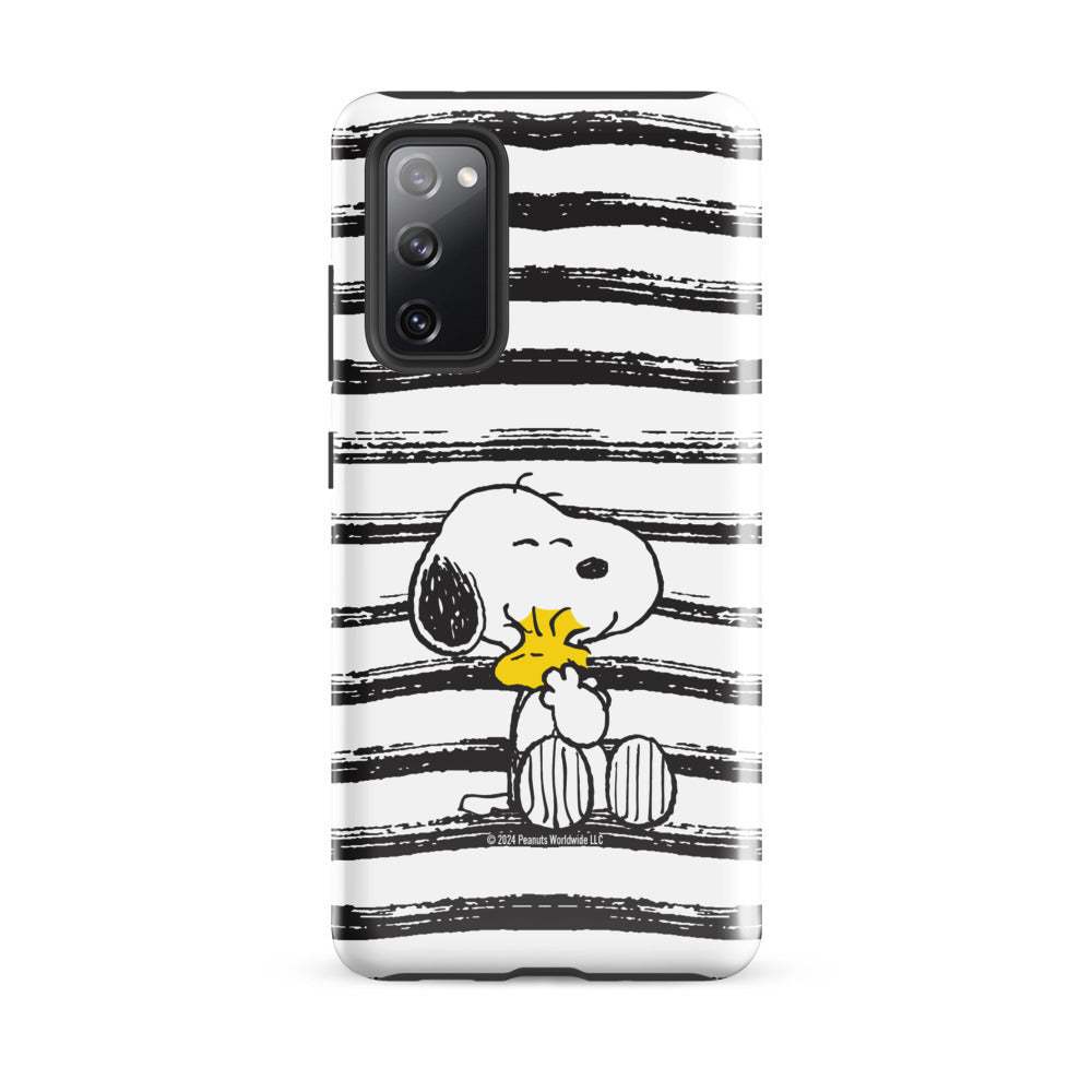 Peanuts Snoopy And Woodstock Hug Samsung Case