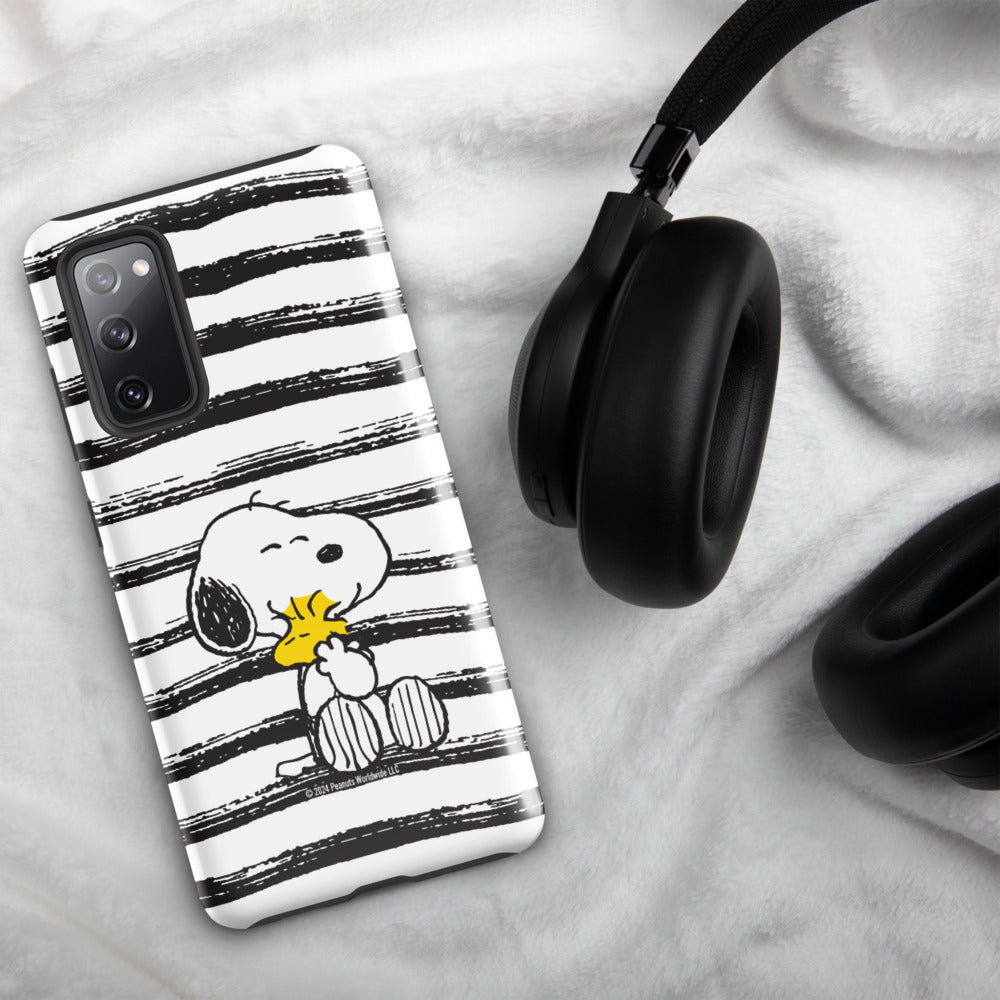 Peanuts Snoopy And Woodstock Hug Samsung Case