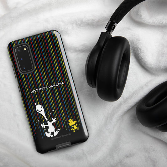 Peanuts Just Keep Dancing Samsung Phone Case-9