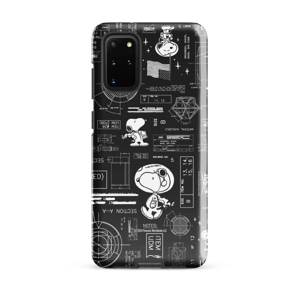 Peanuts Snoopy Space Samsung Case