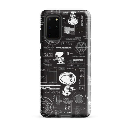 Peanuts Snoopy Space Samsung Case-15