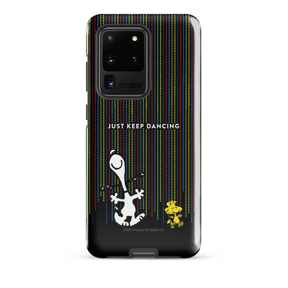 Peanuts Just Keep Dancing Samsung Phone Case