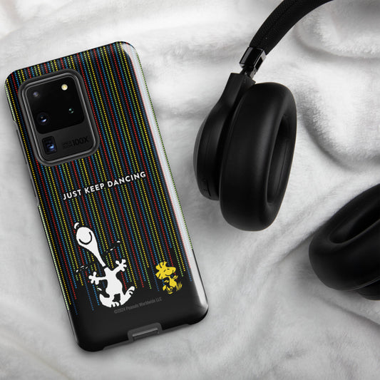 Peanuts Just Keep Dancing Samsung Phone Case-18