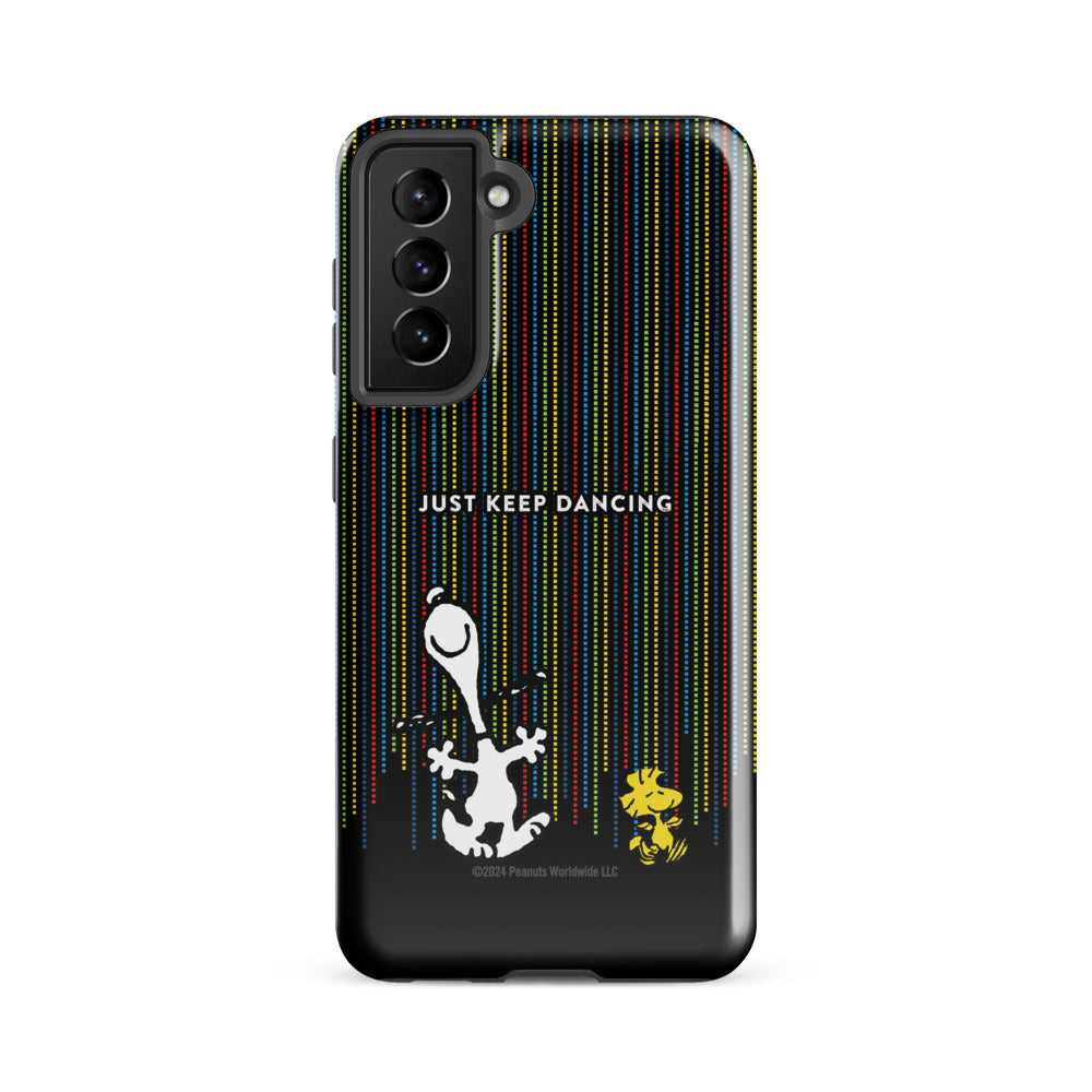 Peanuts Just Keep Dancing Samsung Phone Case