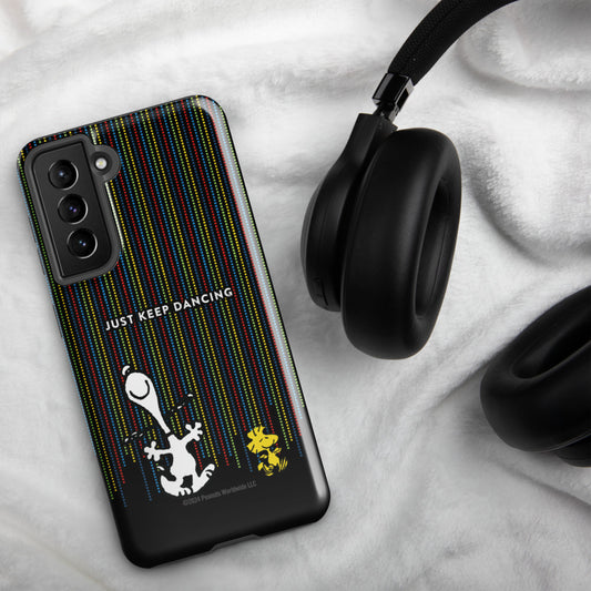 Peanuts Just Keep Dancing Samsung Phone Case-30