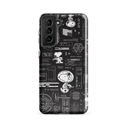 Peanuts Snoopy Space Samsung Case-30