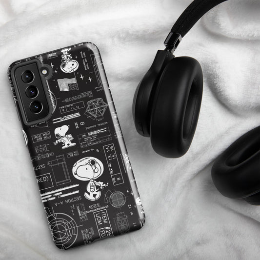 Peanuts Snoopy Space Samsung Case-31