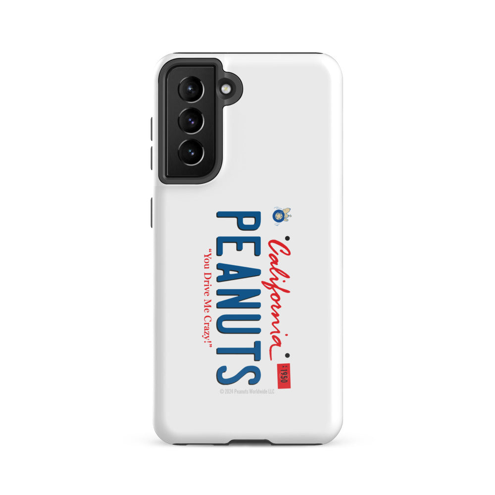 Peanuts License Plate Samsung Case