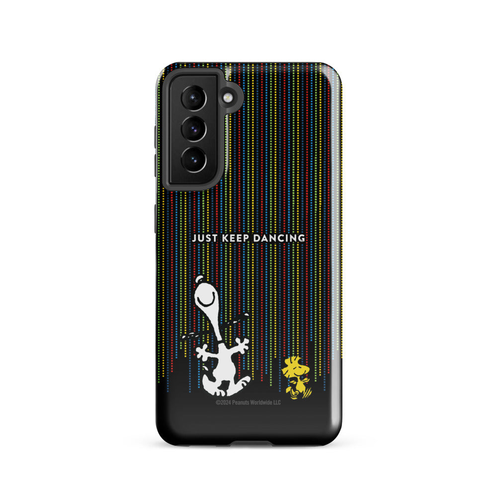 Peanuts Just Keep Dancing Samsung Phone Case