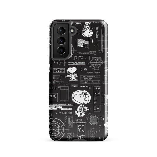 Peanuts Snoopy Space Samsung Case-21