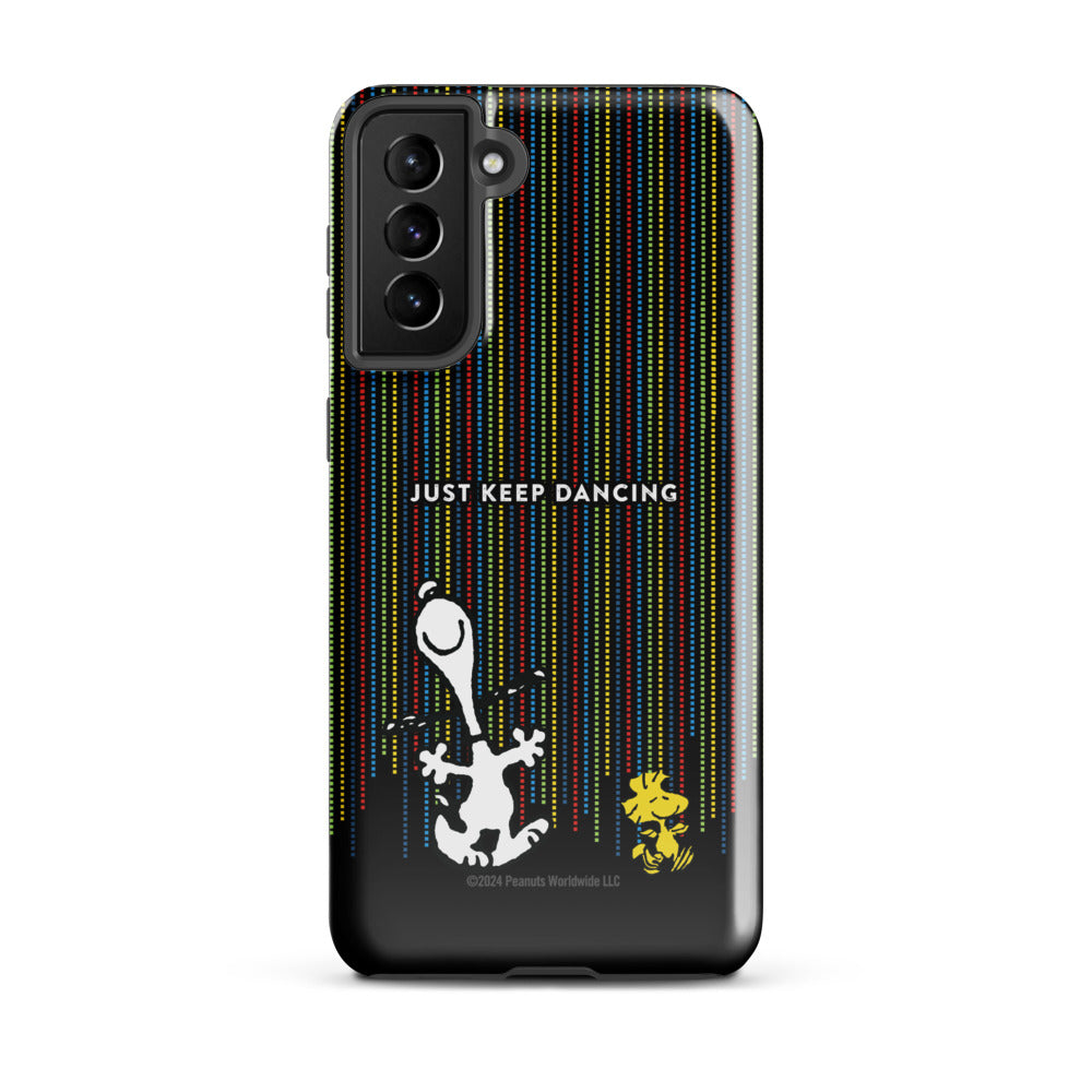 Peanuts Just Keep Dancing Samsung Phone Case