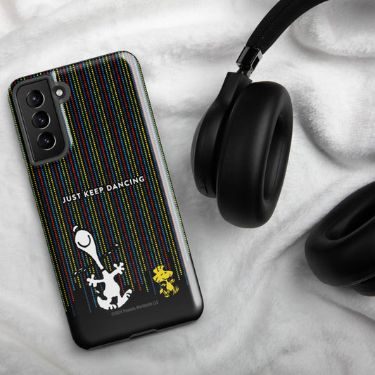 Peanuts Just Keep Dancing Samsung Phone Case-24