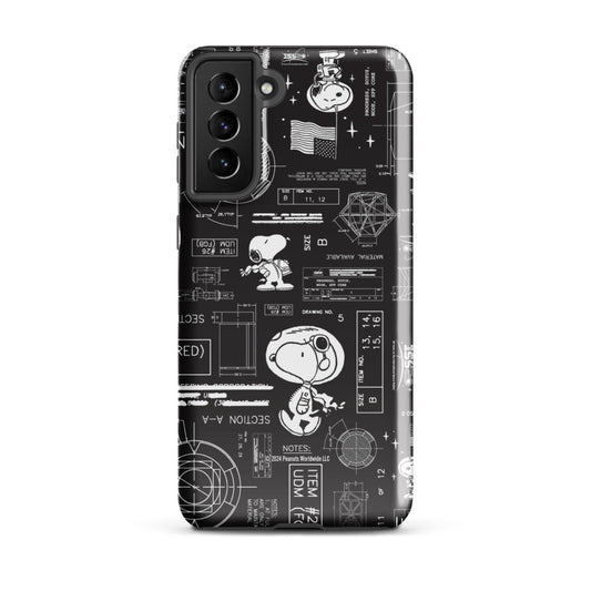 Peanuts Snoopy Space Samsung Case-24