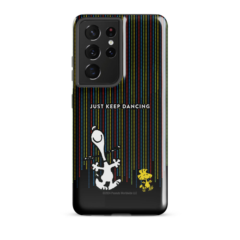 Peanuts Just Keep Dancing Samsung Phone Case