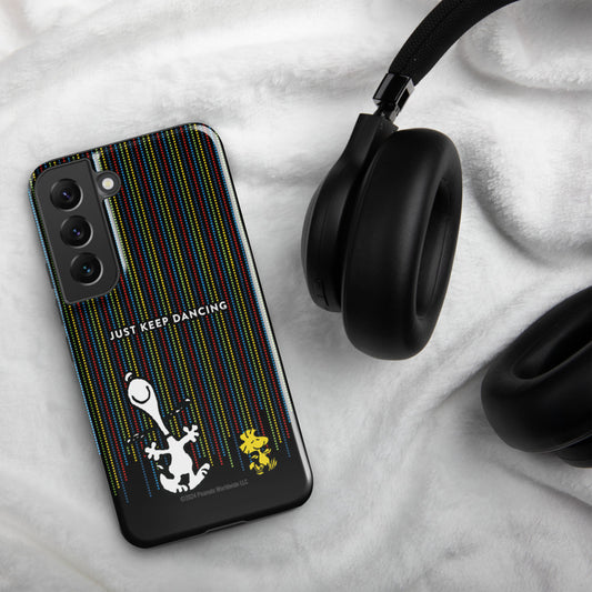 Peanuts Just Keep Dancing Samsung Phone Case-33