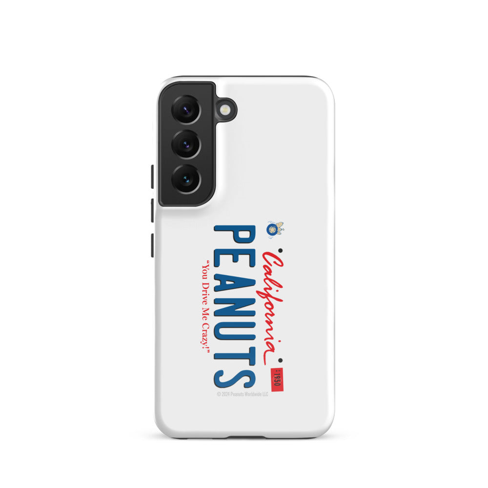 Peanuts License Plate Samsung Case