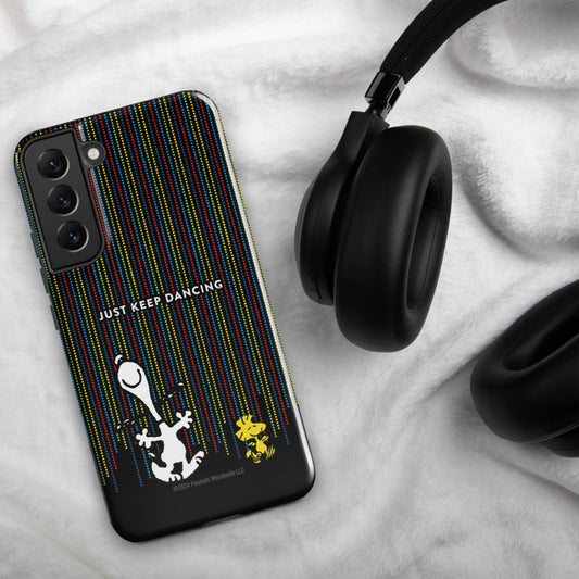 Peanuts Just Keep Dancing Samsung Phone Case-36