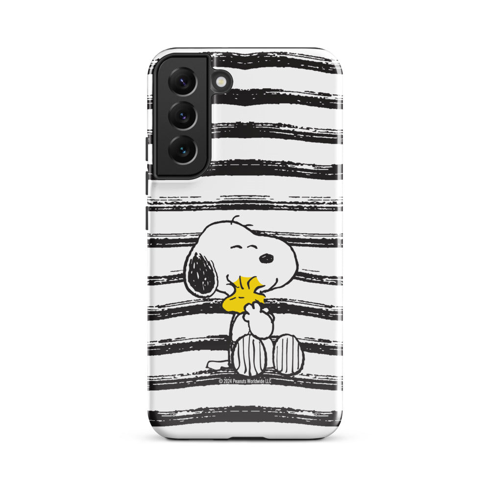 Peanuts Snoopy And Woodstock Hug Samsung Case