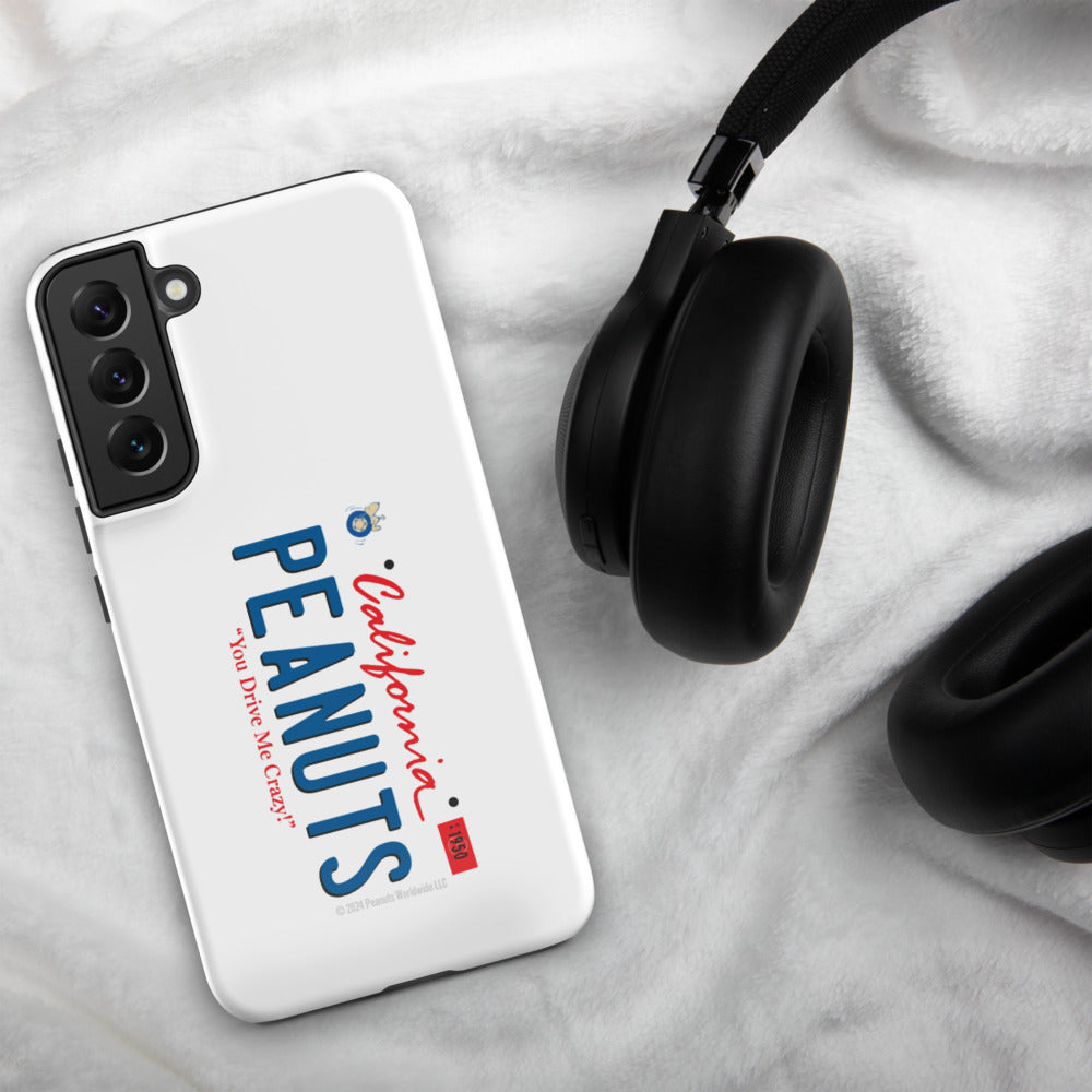 Peanuts License Plate Samsung Case