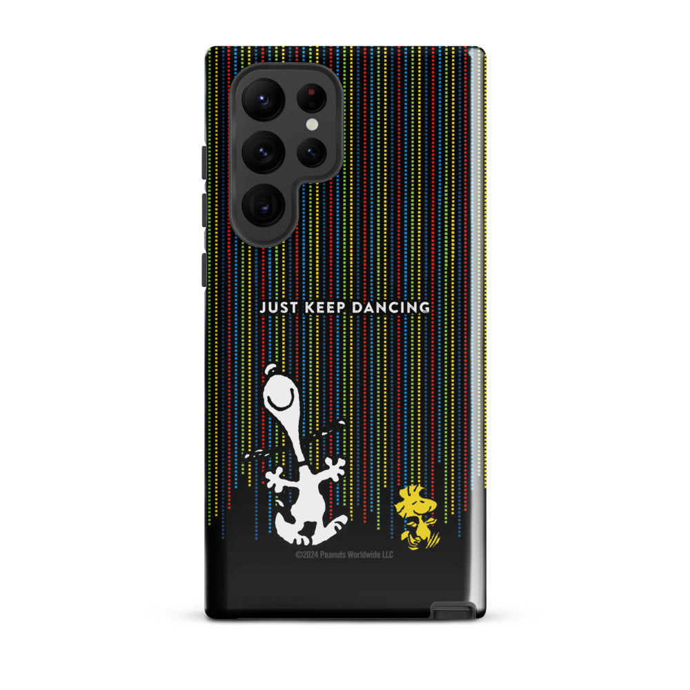 Peanuts Just Keep Dancing Samsung Phone Case