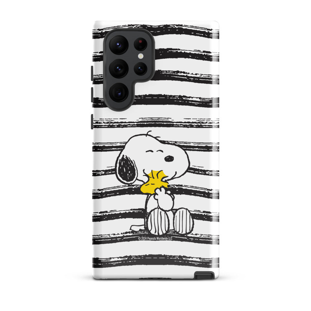 Peanuts Snoopy And Woodstock Hug Samsung Case