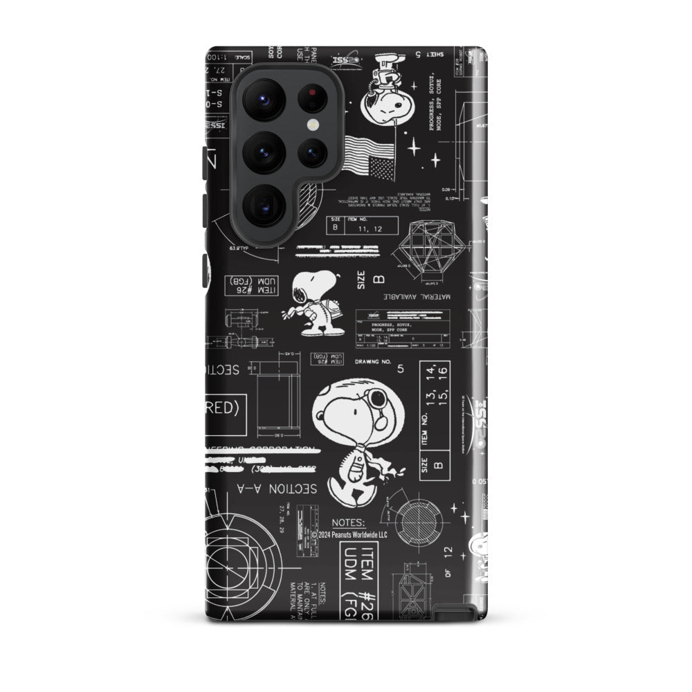 Peanuts Snoopy Space Samsung Case