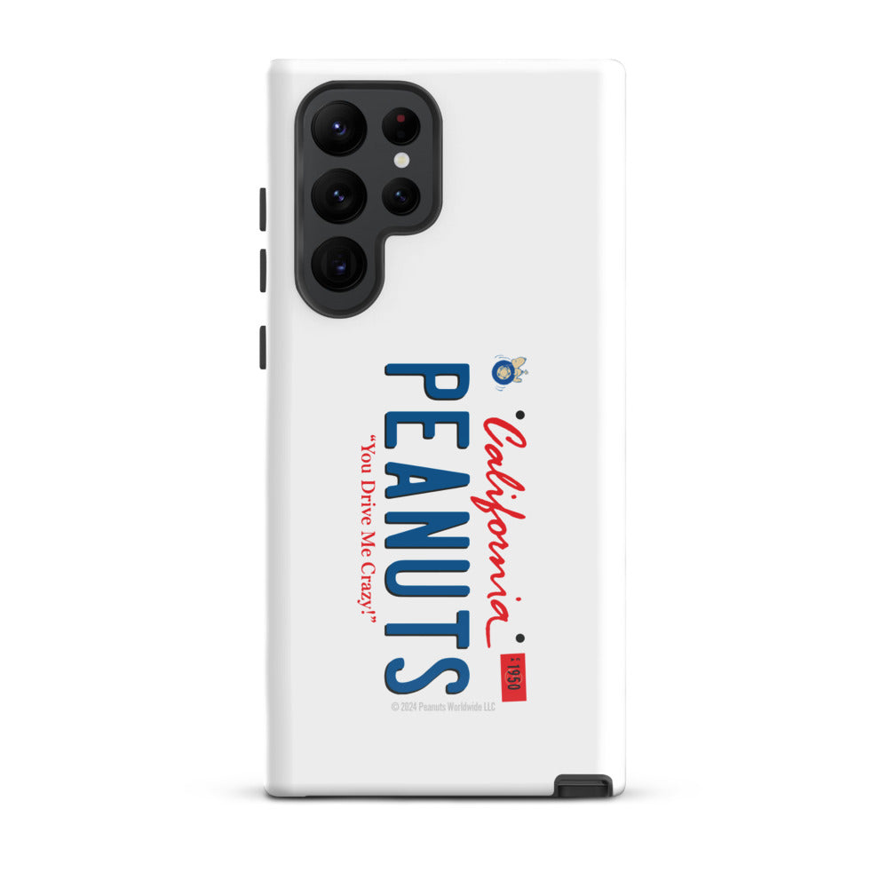 Peanuts License Plate Samsung Case