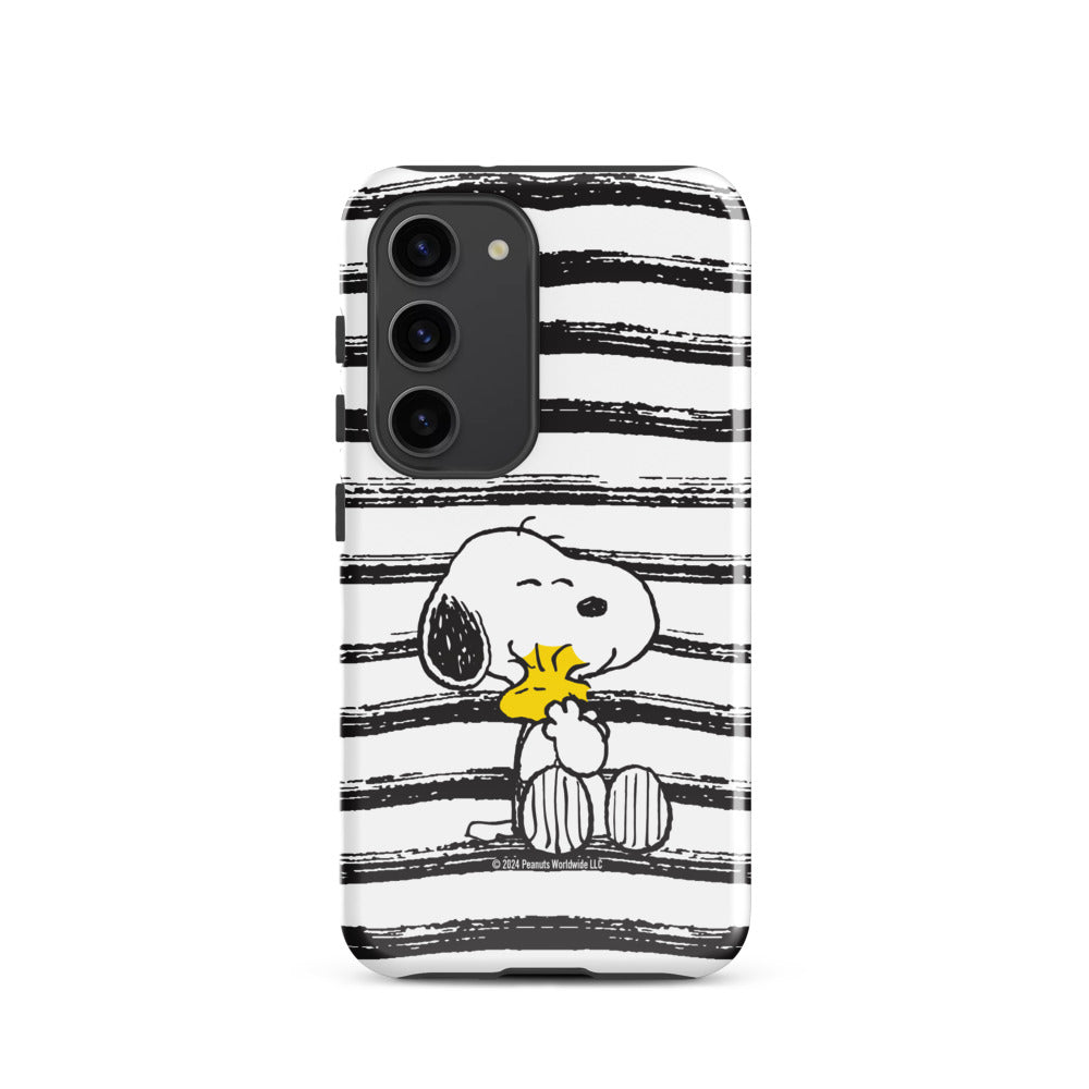 Peanuts Snoopy And Woodstock Hug Samsung Case