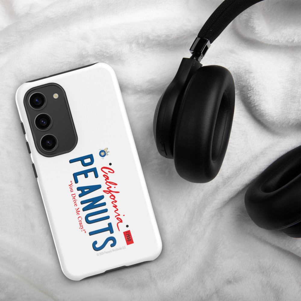 Peanuts License Plate Samsung Case