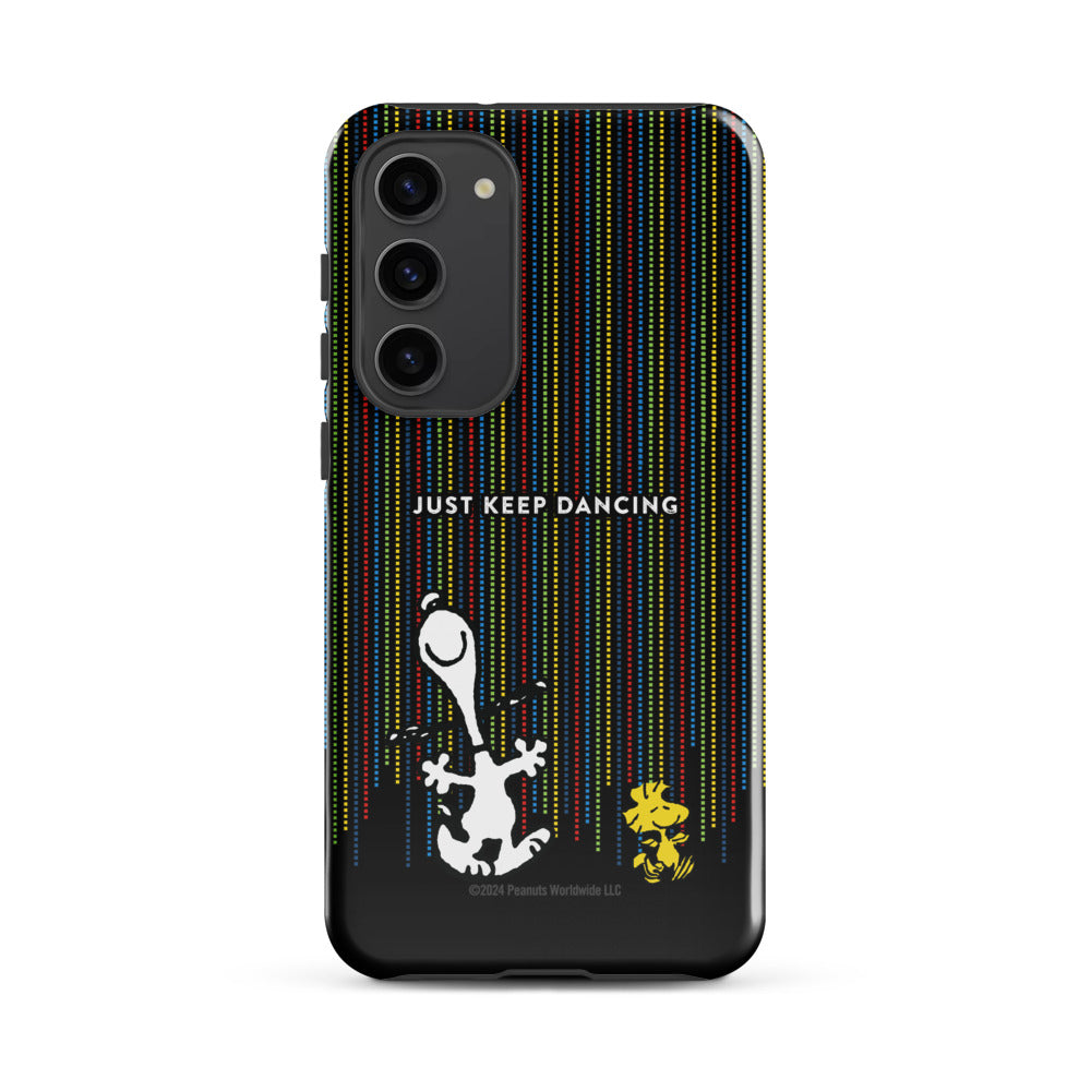 Peanuts Just Keep Dancing Samsung Phone Case