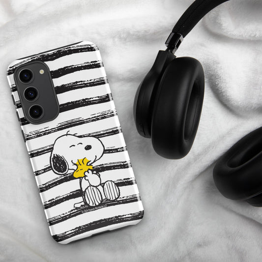 Peanuts Snoopy And Woodstock Hug Samsung Case-46