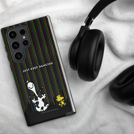 Peanuts Just Keep Dancing Samsung Phone Case-48