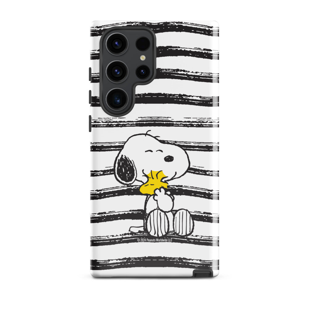 Peanuts Snoopy And Woodstock Hug Samsung Case