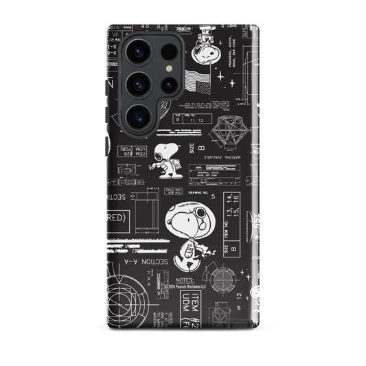 Peanuts Snoopy Space Samsung Case-48