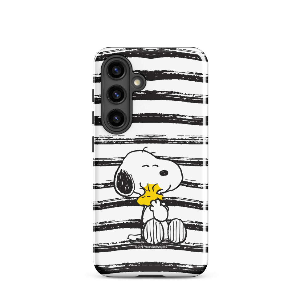 Peanuts Snoopy And Woodstock Hug Samsung Case