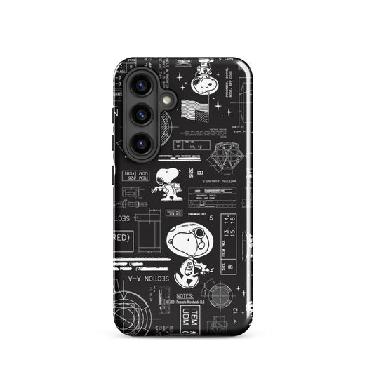 Peanuts Snoopy Space Samsung Case-51