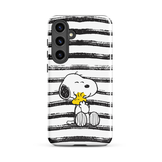 Peanuts Snoopy And Woodstock Hug Samsung Case-54