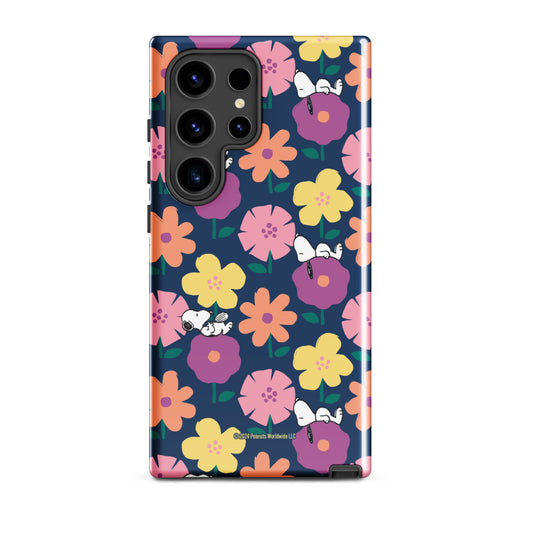 Peanuts Snoopy Floral Samsung Case-57