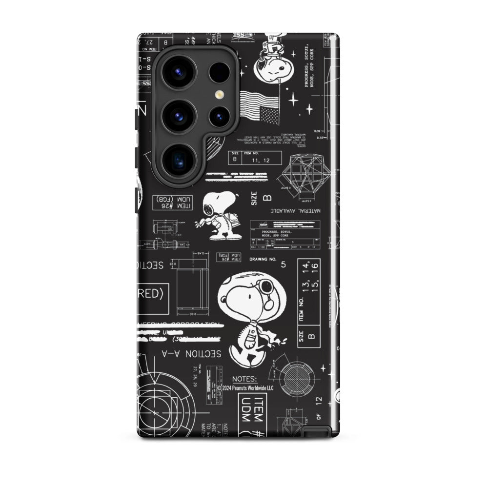 Peanuts Snoopy Space Samsung Case