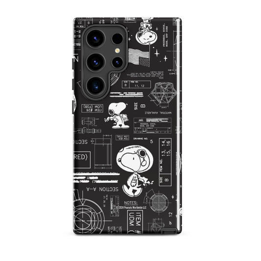 Peanuts Snoopy Space Samsung Case-57