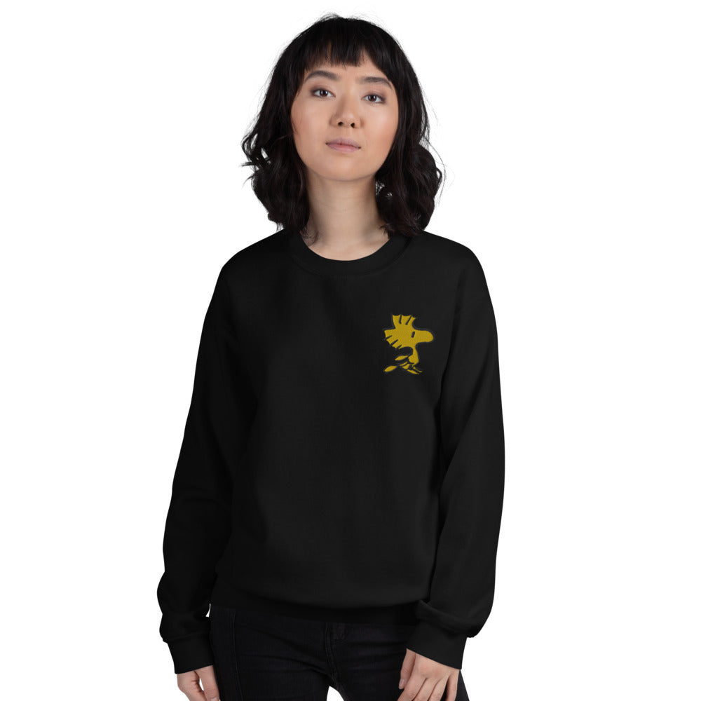 Peanuts Woodstock Embroidered Adult Crewneck