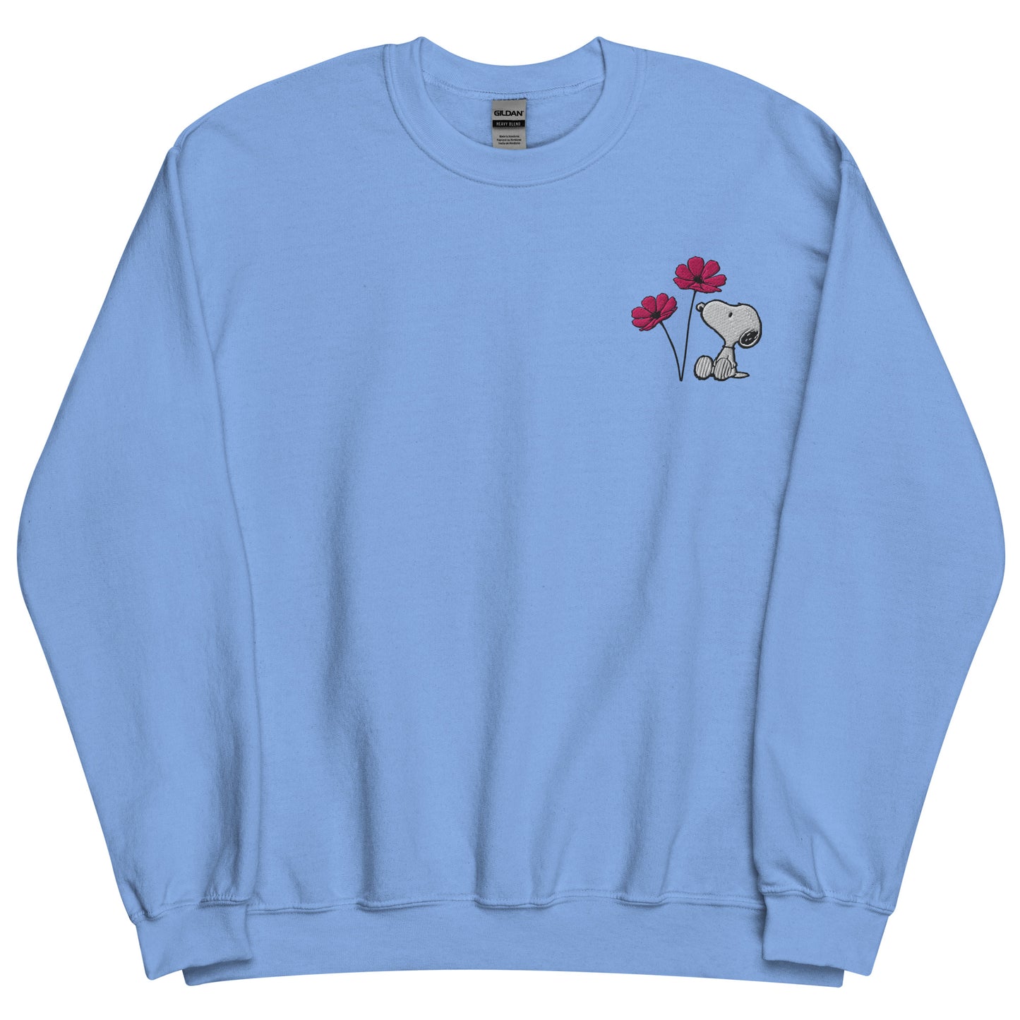 Peanuts Snoopy Crewneck Sweatshirt Select a Birth Month Flower Pattern