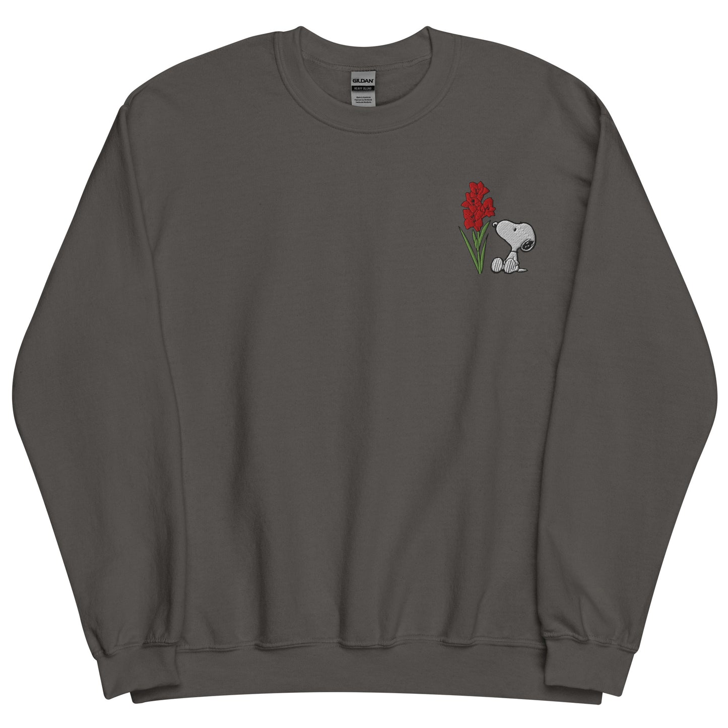 Peanuts Snoopy Crewneck Sweatshirt Select a Birth Month Flower Pattern