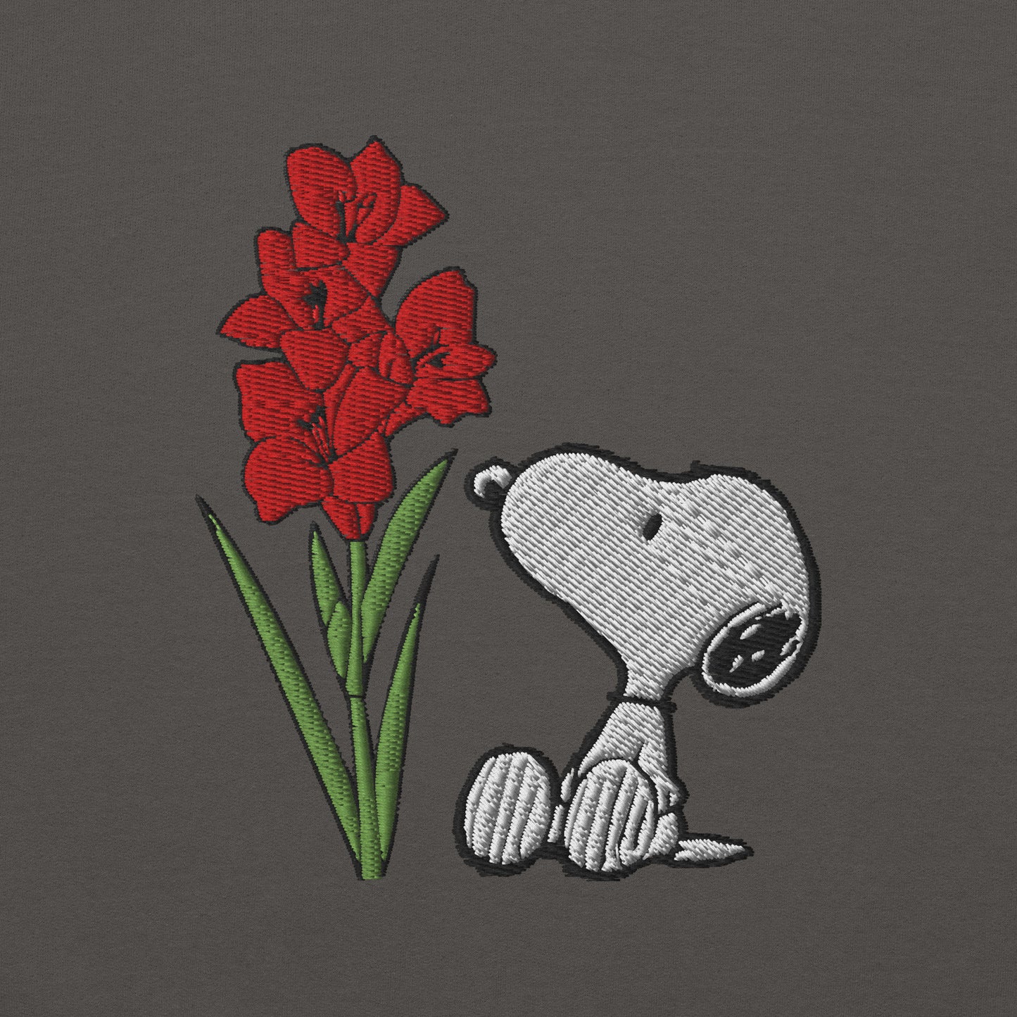 Peanuts Snoopy Crewneck Sweatshirt Select a Birth Month Flower Pattern
