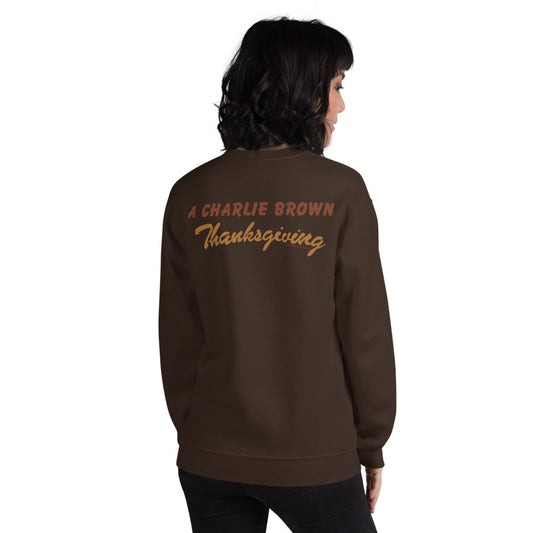 Peanuts Snoopy And Woodstock A Charlie Brown Thanksgiving Sweatshirt-4