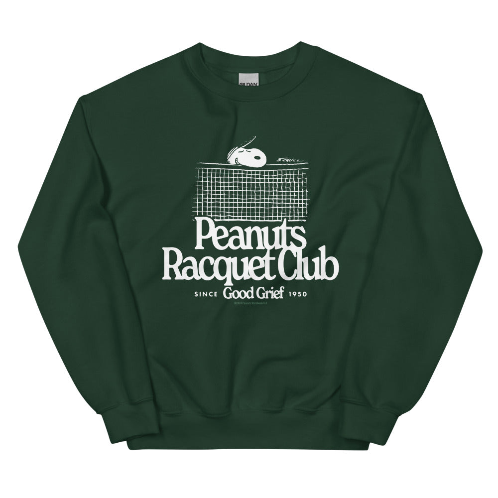 Peanuts Racquet Club Unisex Crewneck