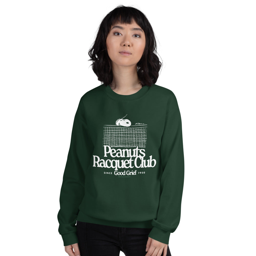 Peanuts Racquet Club Unisex Crewneck