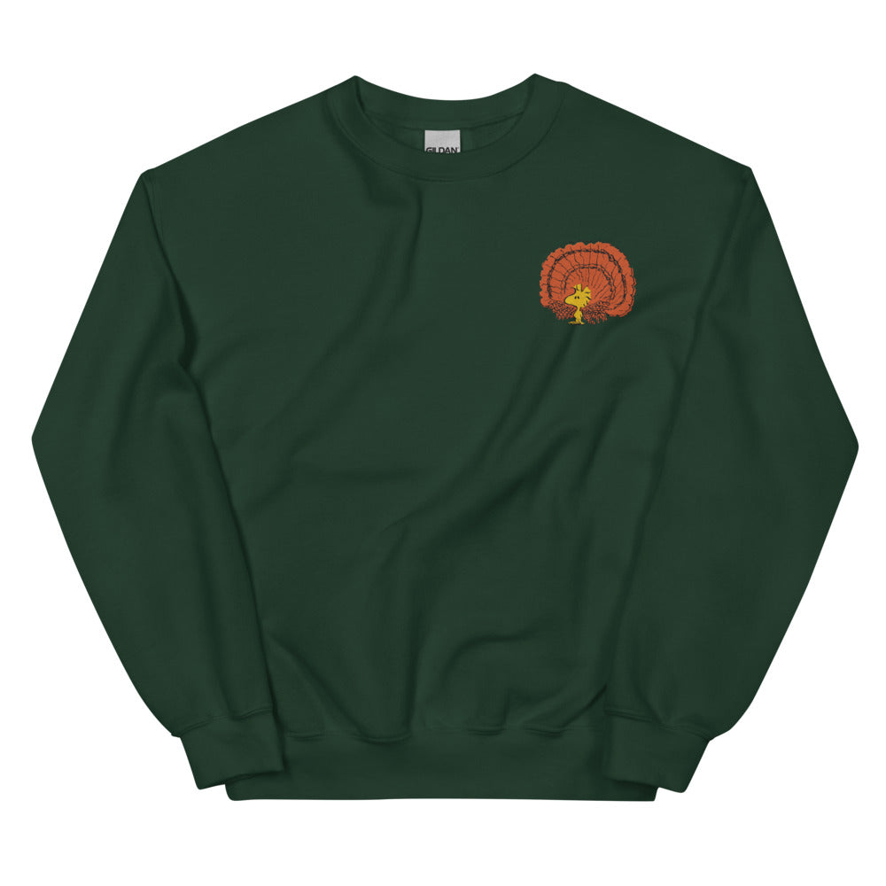 Woodstock Thanksgiving Embroidered Crewneck